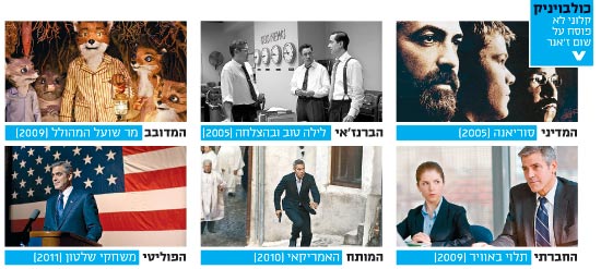 ג'ורג' קלוני לא פוסח על שום ז'אנר / צלם: יחצ ג'ורג' קלוני לא פוסח על שום ז'אנר / צלם: יחצ